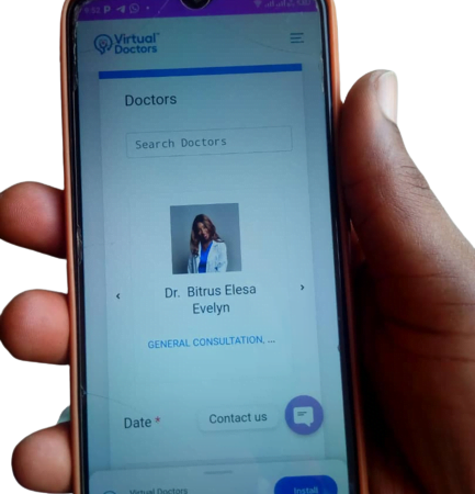 Steps to teleconsulting with a patient as a doctor